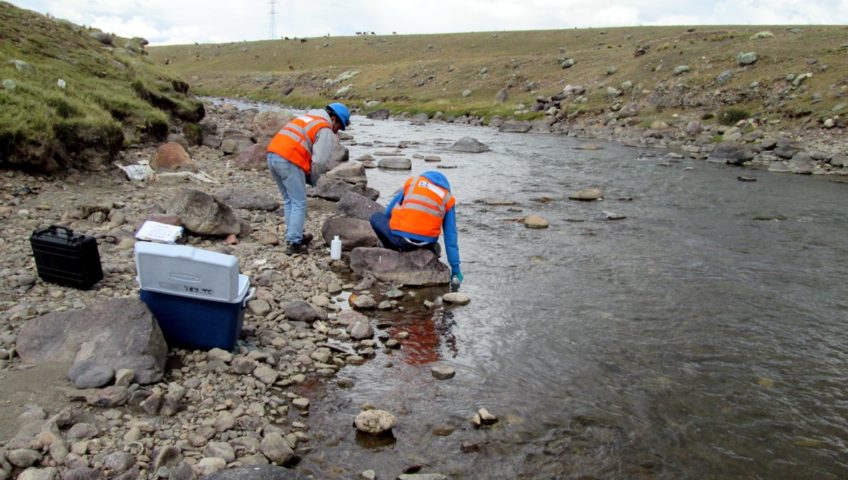 Monitoreo de calidad de agua